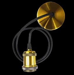 Патрон латунный Винтажный Светильник Лофт ТМ LUMANO