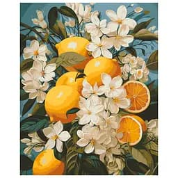 Картина по номерам "Лимонний букет" Art Craft 12043-AC 40х50 см