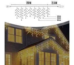 Вулична гірлянда бахрома 22.5 м 500 LED - мініатюра 3