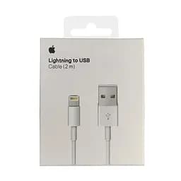 Кабель Apple Lightning 2 м оригінал (MD819ZM/A) зарядний і дата шнур 2 метри