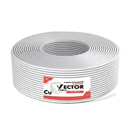 Кабель сигнальний Vector 8х0.22 Cu екран 100m (35-00026)