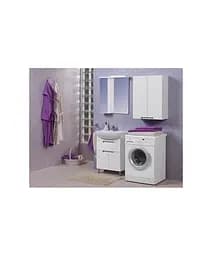 Тумба Мойдодир Тетріс 60 з умивальником Arteco 60 Білий - мініатюра 9