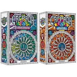 Настільна гра Планета Ігор Набір доповнень до гри Саграда: Пристрасть + Життя (укр.) (GKCH225sp+1)