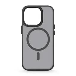 Чехол для Apple iPhone 14 Pro, Uniq MagCase, черный, противоударный, панель-накладка с MagSafe, ударопрочный TPU+PC, с магнитом MagSafe, поддержка полноценной беспроводной зарядки, ArmorStandart (ARM75271)