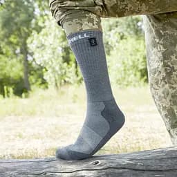 Шкарпетки водонепроникні Dexshell Terrain Walking, p-p XL, сірі - мініатюра 10