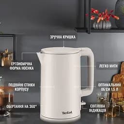 Електрочайник Tefal KO140BE0 [148604] - мініатюра 7