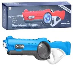 Водяний бластер Electric Watergun на акумуляторі з підсвіткою блакитний, 11128