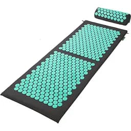 Килимок акупунктурний з валиком Gymtek зелений