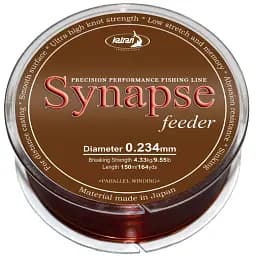 Леска Katran Synapse Feeder 150m (brown) 0.234mm 9.55lb/4.33kg