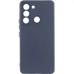 Чохол Lakshmi Silicone Cover Full Camera (A) для Tecno Pop 5 LTE Синій / Midnight Blue