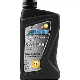 Олива трансмісійна синтетична Alpine Syngear 75W-140 API GL-5 LS 1 л