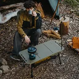 Стіл складаний Naturehike CNK2450JJ025 (80х40 см) алюміній Чорний - мініатюра 8