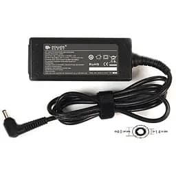 Блок живлення до ноутбука PowerPlant Asus 220V, 45W, 19V, 2.37A (4.0x1.4mm) (AS45F4014)