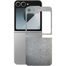 Захисна плівка StatusSKIN для Samsung Galaxy Z Flip 6 SM-F741 Корпус Вініл Метал срібло