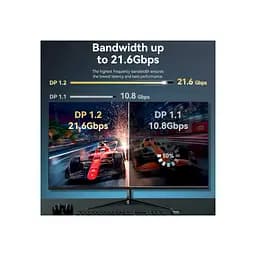 Кабель мультимедійний DisplayPort to DisplayPort 3.0m V1.2 4K 60Hz 3D Dolby 7.1 VENTION (HAKBI) - мініатюра 4
