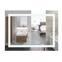 Дзеркало Mixxus Warm MR12-80x70-Reverse (LED Touch, антизапотівання, димер, регулювання яскравості) MI6936