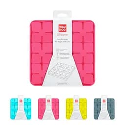 Килимок для пошуку корму Waudog Silicone 205х205х17 мм рожевий - мініатюра 2