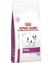 Сухий дієтичний корм для дорослих собак малих порід Royal Canin Renal Small при хронічних захворюваннях нирок, 3,5 кг (1249035)