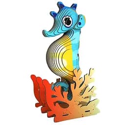 Конструктор картонний 3D-пазл Морський коник (ZX-156)