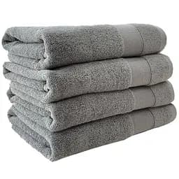 Набор полотенец Lovely Svi махровых для рук и лица (Хлопок) 4 шт: 50 x 90 см Серый (480523)