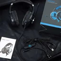 Навушники Onikuma Gaming with LED K1 Pro чорні - мініатюра 10