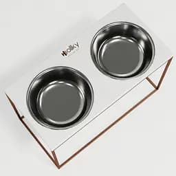 Hollky Base XXL40 — миски на підставці для дуже великих собак (2 × 2,8 л) - мініатюра 6