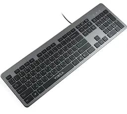 Клавіатура Vinga KB735 black-grey (KB735 black-grey)