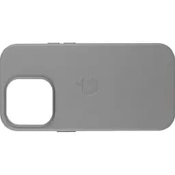 Чохол Leather Case with MagSafe для Apple iPhone 16 Pro Light Grey AAA [119595] - мініатюра 2