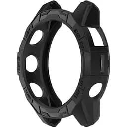 Чохол-бампер DK CDK для Garmin Fenix ​​E 47mm Силікон Outlines (018565) (black) - мініатюра 4