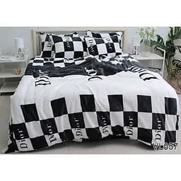 Комплект постільної білизни TAG Tekstil мікрофібра 1.5-спальний 000267738 (VL-057)