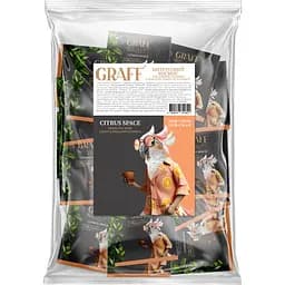 Чай зелений Graff Citrus space байховий з ароматом бергамоту та лимону 75 г (50 шт x 1.5 г)
