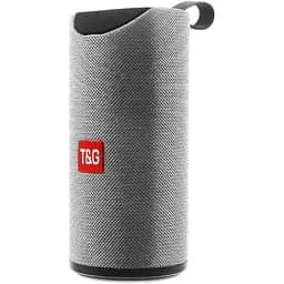 Портативная Bluetooth колонка TG-113 беспроводная переносная колонка с влагозащитой бумбокс Серая