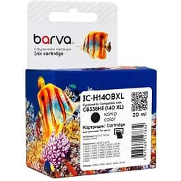 Картридж Barva HP 140XL black/CB336HE 25 мл (IC-H140BXL)
