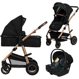 Універсальна коляска Lionelo Amber 3 в 1 Black Onyx (LO-AMBER BLACK ONYX (3in1))