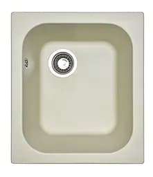 Кухонна мийка Adamant COMPACTA ivory 430x500x200 мм, без крила 43 см