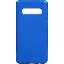 Чохол-накладка Toto Mirror TPU 2 mm Case Samsung Galaxy S10 Blue