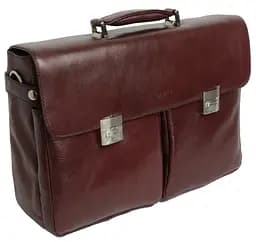 Чоловічий шкіряний портфель Sheff 42х29х14 см sum0014533