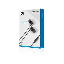 Наушники внутриканальные Sennheiser CX 300S Black - мініатюра 2