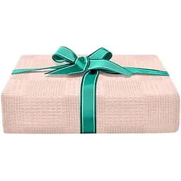 Детский плед Cosas Cube Rose розовый (Pled130_Waffle_SquaresRose)