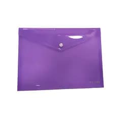 Папка-конверт B5 на кнопці E31302 Economix, глянець (4044572313027) Фіолетовий