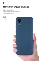 Чехол ArmorStandart ICON для Samsung A03 Core (A032) Camera cover Dark Blue (ARM60879) - мініатюра 7