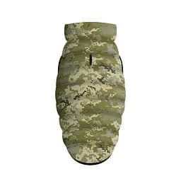 Курточка для собак Waudog Clothes малюнок Мілітарі M47 В 69-73 см С 41-45 см - мініатюра 3