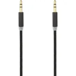 Аудиокабель Aux Gelius 3.5 мм 1 м черный