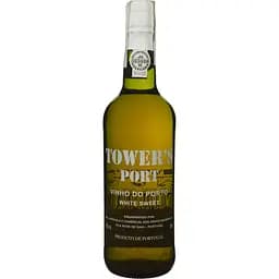 Портвейн Tower's Port Vinho do Porto White Sweet, білий, солодкий, 19,5%, 0,75 л