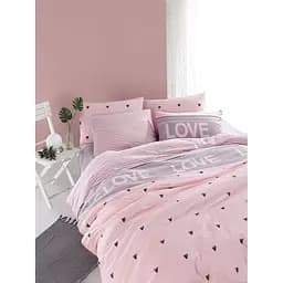 Комплект постільної білизни Lotus Love you Сімейний Ліловий 000165098