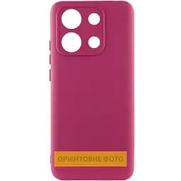 Чохол TPU GETMAN Liquid Silk Full Camera для Xiaomi Redmi A1+ / Poco C50 / A2+ Бордовий / Marsala