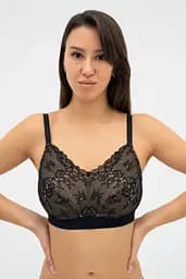 Бюстгальтер м'яка чашка без каркасів ELLEN 001 08 02 Effetto Lingerie чорний 75E