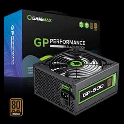 Блок живлення GameMax GP-500 500W 80+ Bronze Black (GP-500) - мініатюра 3