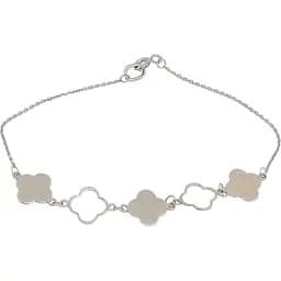 Срібний браслет Qvaliz Конюшина. 905-00891 17