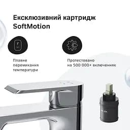 Змішувач для умивальника AM.PM Flash хром F9H02100 - мініатюра 5